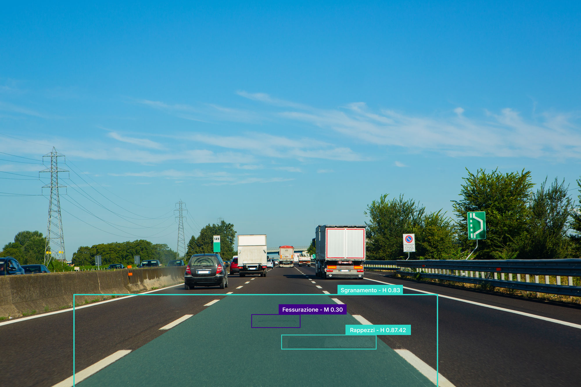 Pavement distress detection